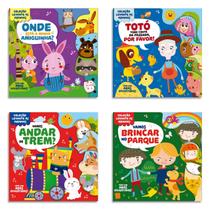 Combo Coleção Levante as Abinhas - Kit com 4 Livrinhos Combo Coleção Levante as Abinhas - Kit com 4 Livrinhos