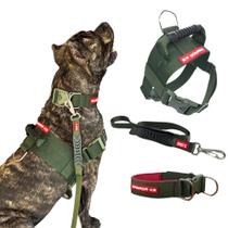 Combo Coleira Peitoral + Guia + Coleira para Cachorro - Tamanho Extra Grande Combo Coleira Peitoral + Guia + Coleira para Cachorro - Tamanho Extra Grande