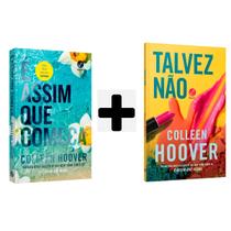 Combo Colleen Hoover, É assim que começa - Colleen Hoover + Talvez não, Colleen Hoover