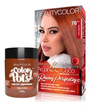 Combo Coloração Kit Beautycolor 76.77 + Color Pots Ruivo Cobre Combo Coloração Kit Beautycolor 76.77 + Color Pots Ruivo Cobre