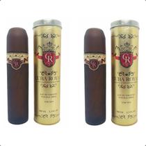 Combo com 02 Perfumes Masculino Cuba Royal 100ml EDT Importado Fragrância Cítrica Floral Amadeirada