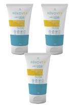 Combo com 03 creme fissuras rachaduras calcanhar pés secos rachados com ureia