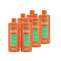 Combo com 03 Kit Shampoo e Condicionador 1 lt Pós Salão Combo com 03 Kit Shampoo e Condicionador 1 lt Pós Salão