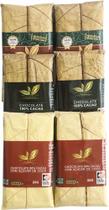 Combo com 06 Chocolate Tabletes intenso sem leite 120g Cacauway