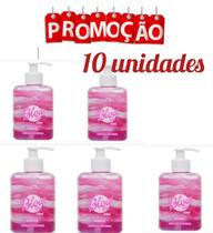 combo com 10 Blow girl gel aromatizante para virilha morango