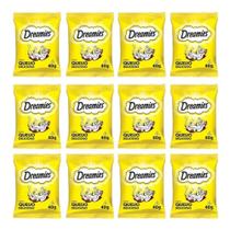 Combo Com 12 Petisco Dreamies Queijo Para Gatos Adultos 40gr Combo Com 12 Petisco Dreamies Queijo Para Gatos Adultos 40gr