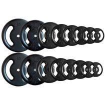 Combo com 16 Anilhas de Ferro Fundido - 140 Kg Combo com 16 Anilhas de Ferro Fundido - 140 Kg