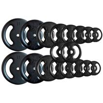 Combo com 18 Anilhas de Ferro Fundido - 150 Kg Combo com 18 Anilhas de Ferro Fundido - 150 Kg