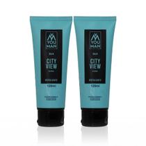 Combo com 2 balms para barba da Linha City View ação purificante + vitamina E