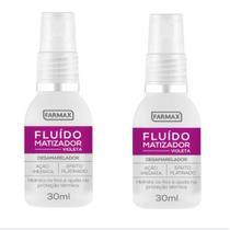 Combo Com 2 Fluido Matizador Violeta Farmax Spray Platinado Combo Com 2 Fluido Matizador Violeta Farmax Spray Platinado