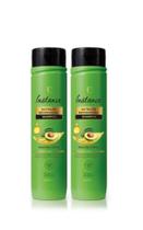 Combo com 2 Shampoo Instance Abacate e Oliva 300ml Eudora