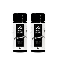 Combo com 2 unidades do Modelador em pó All Ways ótimo para fios finos e oleosos 5g cada