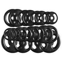 Combo com 20 Anilhas de Ferro Fundido - 70 Kg