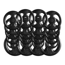 Combo com 24 Anilhas de Ferro Fundido - 100 Kg