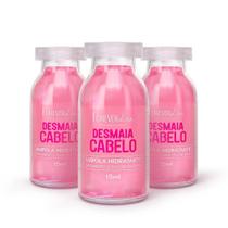 Combo com 3 Ampolas Desmaia Cabelo 2.0 Forever Liss