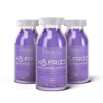 Combo com 3 Ampolas para Cabelo Xô Frizz Forever Liss 15ml