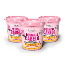 Combo com 3 Máscaras Desmaia Cabelo Forever Liss 350g