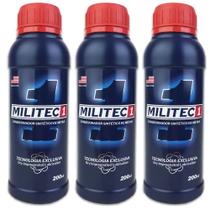 Combo com 3 Militec 1 Condicionador de Metais 200ml cada 100% Original