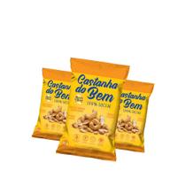 Combo com 3 unidades Castanha de Caju do Bem 30g Amigos do Bem Combo com 3 unidades Castanha de Caju do Bem 30g Amigos do Bem