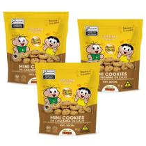 Combo com 3 unidades de Cookies de Castanha de Caju com Chocolate 30g Turma da Mônica Combo com 3 unidades de Cookies de Castanha de Caju com Chocolate 30g Turma da Mônica
