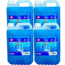 Combo Com 4 Galões Limpa Vidros Diversos - 5 Litros Combo Com 4 Galões Limpa Vidros Diversos - 5 Litros