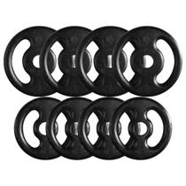 Combo com 8 Anilhas de Ferro Fundido - 20 Kg Combo com 8 Anilhas de Ferro Fundido - 20 Kg