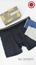 Combo Com 9 Cuecas Boxer de Microfibra -Diamantes Lingerie
