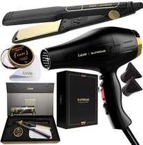 Combo Com Prancha E Secador Lizze Supreme 127v Profissional Com Garantia Kit Top De Linha