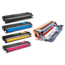 Combo Compatível com Fotocondutor DR210 + Kit Colorido de Toner TN210 para HL-3070 HL-3040cn HL-3045cn 9320cw