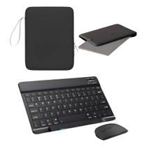 Combo Completo Capa Bolsa + Teclado + Mouse Para Lenovo Tab 10.1 Combo Completo Capa Bolsa + Teclado + Mouse Para Lenovo Tab 10.1