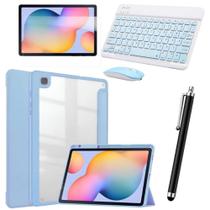 Combo Completo Para Tablet Samsung Galaxy S6 Lite 10.4' Capa + Teclado Mouse + Pel