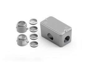 Combo Condulete Alumínio 3/4 Tipo X Tampa Cega Poliwetzel Combo Condulete Alumínio 3/4 Tipo X Tampa Cega Poliwetzel