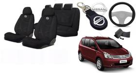 Combo Conforto Premium Livina 09-14 + Volante + Chaveiro