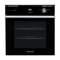 Combo Cooktop 5 bocas Brastemp + Forno de embutir a gás Brastemp 78 litros Preto (BDD75AE + BOA84AE) - BDD7_BOA8_CJ