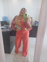 Combo coruja blusa e calça social