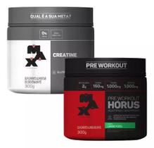 Combo Creatina Max Titanium 300g + Horus 300g