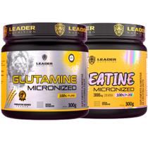 Combo Creatina Pura 300g Creatine Micronized + Glutamina Pura Glutamine Micronized 300g Combo Creatina Pura 300g Creatine Micronized + Glutamina Pura Glutamine Micronized 300g