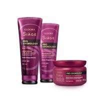 Combo Cronograma Capilar Etapa Hidratação Máscara Cpilar Pro Cronology Siàge Eudora