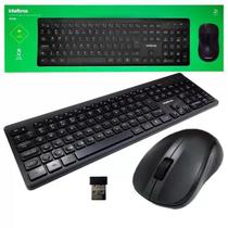 Combo csi50 teclado e mouse intelbras sem fio preto