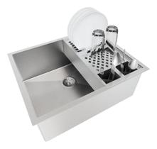 Combo Cuba 50x40 Inox Calha Canal Escorredor