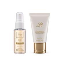 Combo Cuidados para Mãos Lily: Spray Antisséptico 30ml + Creme 50g