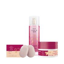 Combo Cuide-Se Bem Beijinho: Loção Hidratante + Body Splash + Sabonete Em Barra, 2 Un. 80G Cada