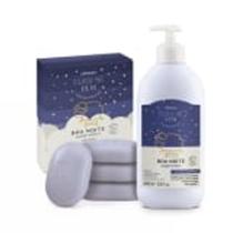 Combo Cuide-se Bem Boa Noite: Loção Desodorante Hidratante 400ml + 4 Sabonetes em Barra 80g cada