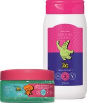 Combo Cuide-se Bem Bob Esponja E Amigos: Geleia Lul@ Molusco + Sabonete Líquido Patrick Estrela