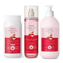 Combo Cuide-se Bem Cereja De Fases: Sabonete Líquido 2 em 1 200ml + Loção Corporal + Body Splash 200 Combo Cuide-se Bem Cereja De Fases: Sabonete Líquido 2 em 1 200ml + Loção Corporal + Body Splash 200