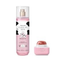 Combo Cuide-se Bem Deleite: Body Splash 200ml + Hidratante Labial Rosa Quem Disse, Berenice 6,2g