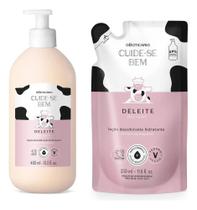 Combo Cuide-Se Bem Deleite: Loção Corporal 400Ml + Refil 350