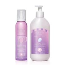 Combo Cuide-se Bem Doces Delírios: Sabonete Em Mousse Corporal 150ml+ Loção Corporal 400m