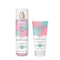 Combo Cuide-se Bem Nuvem de Alegria: Body Splash 200ml + Loção Corporal Iluminadora 150ml