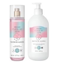 Combo Cuide-se Bem Nuvem De Alegria: Body Splash + Loção Corporal Combo Cuide-se Bem Nuvem De Alegria: Body Splash + Loção Corporal